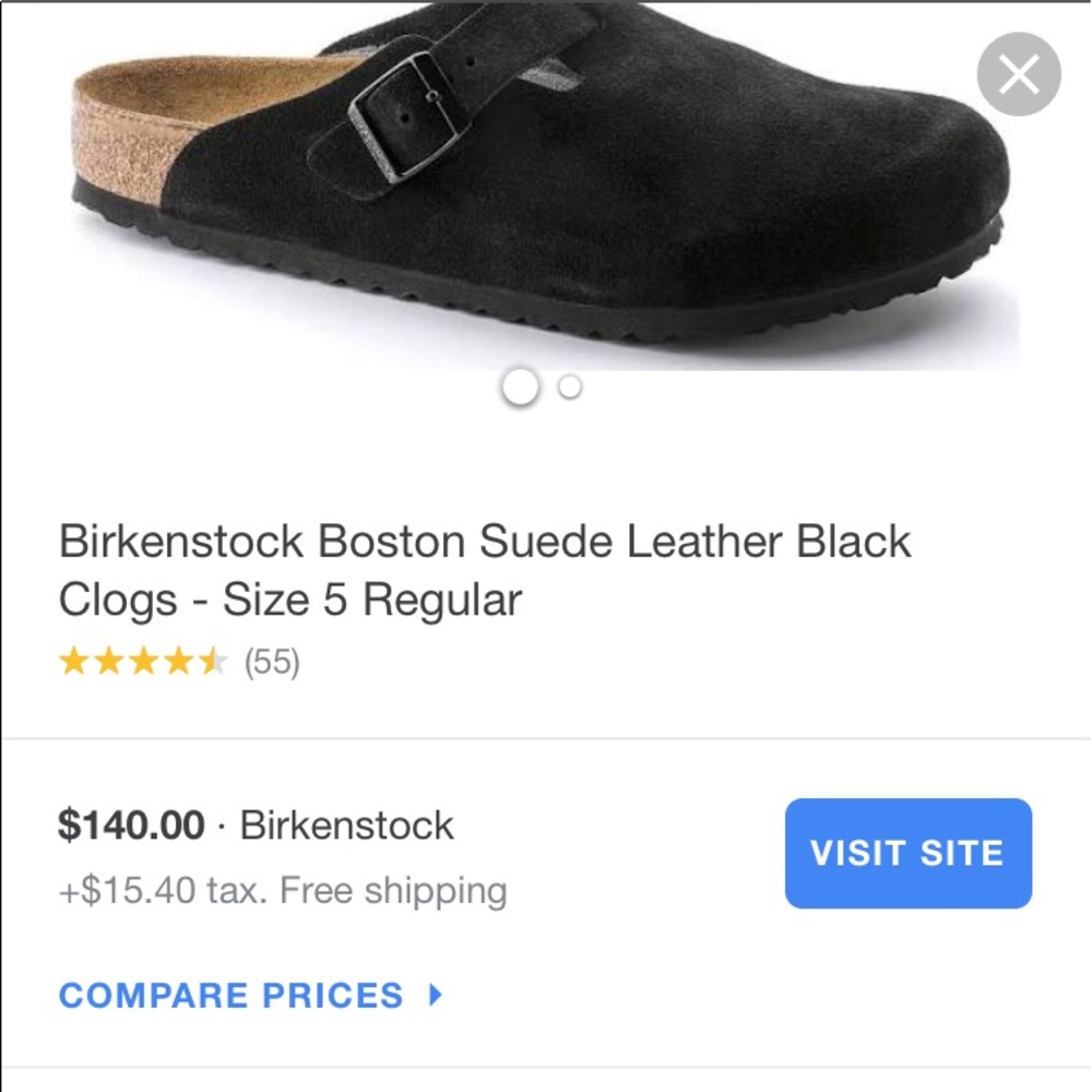 NWOT BIRKENSTOCK CLOGS